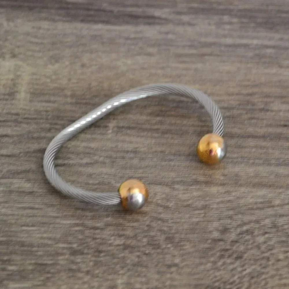 SABONA Two Tone Magnetic Bracelet